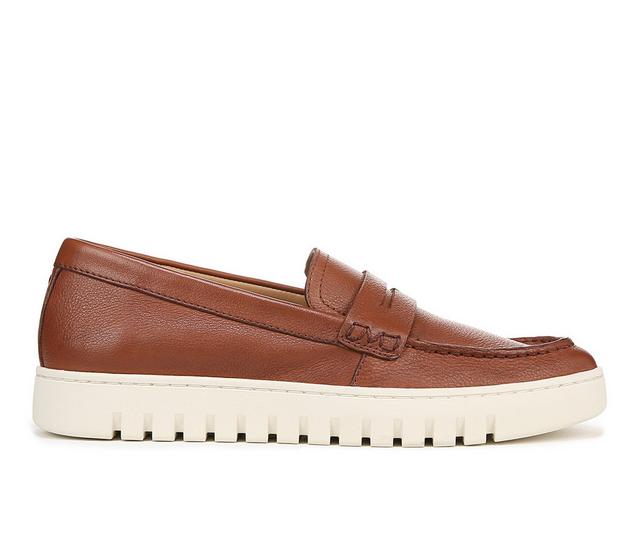 Women's Vionic M Uptown Slip-On Shoes in Tan color