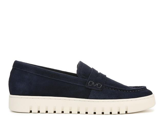 Women's Vionic M Uptown Slip-On Shoes in Navy color