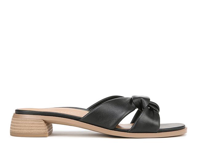 Women's Vionic Mabel Heeled Sandals in Black color