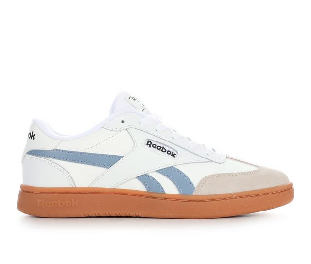 Women's Reebok Forte Lounger Sneakers in White/Blue/Gum color
