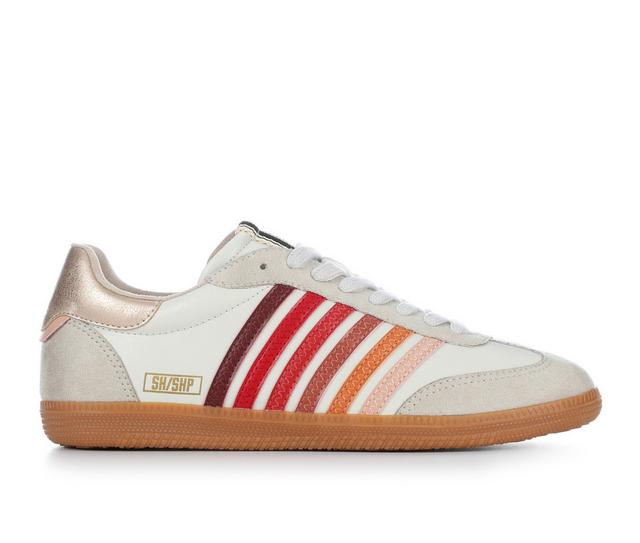 Women's Shu Shop Stevie in Red Mutli Strip color