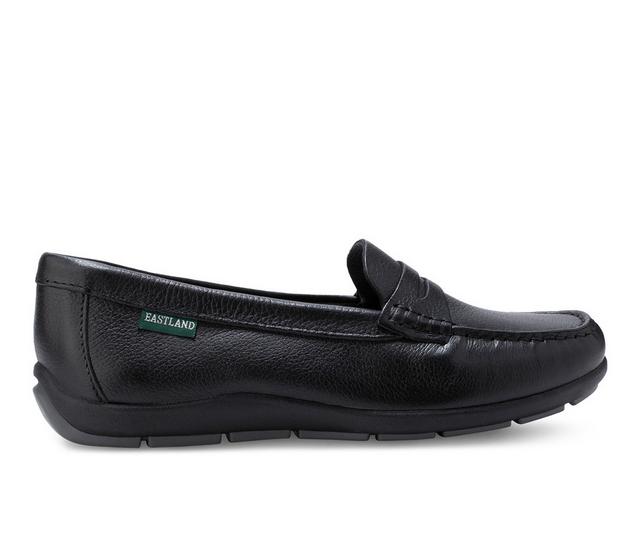 Women's Eastland Julie Boat Shoes in Black color