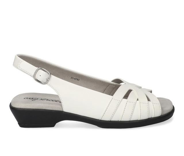Women's Easy Street Jovita Pumps in White color