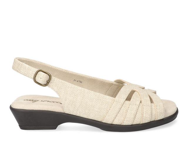 Women's Easy Street Jovita Pumps in Natural Emboss color