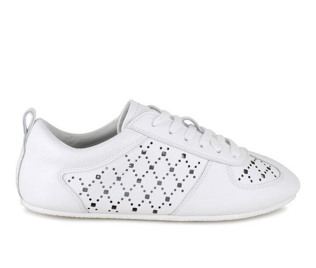 Women's Splendid Julian Casual Sneakers in White Sand color