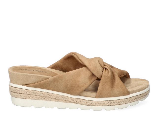 Women's Easy Street Ja Sandals in Natural color