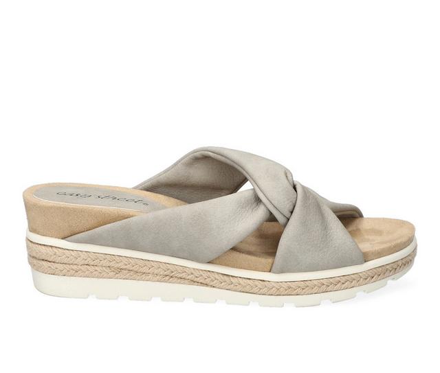Women's Easy Street Ja Sandals in Grey color
