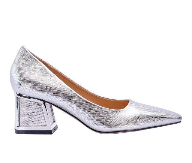 Women's Ninety Union Blink Pumps in Silver color