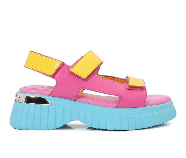 Women's Ninety Union Bayside Platform Sandals in Multi color