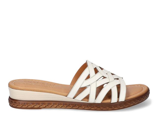 Women's Tuscany by Easy Street Edda Sandals in White color