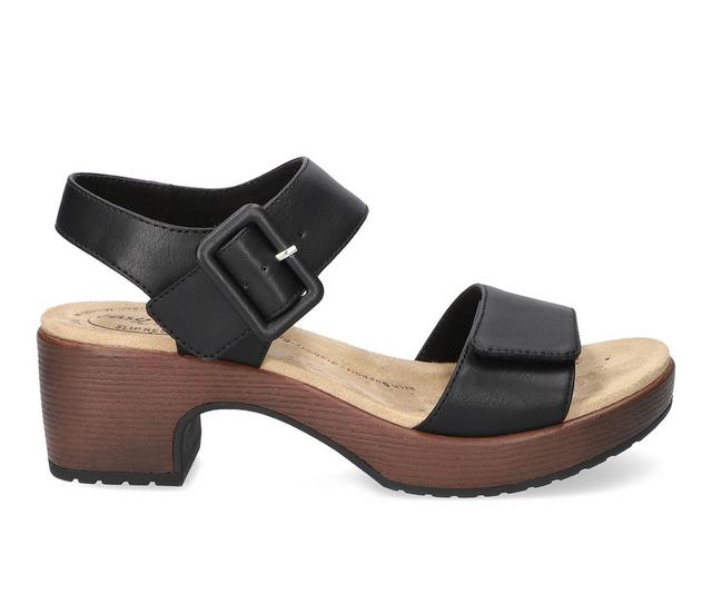 Women's Easy Works by Easy Street Marva Sandals in Black color