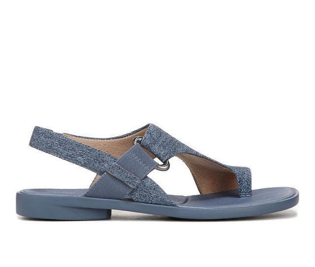 Women's Soul Naturalizer Freya Flat Sandals in Denim blue color