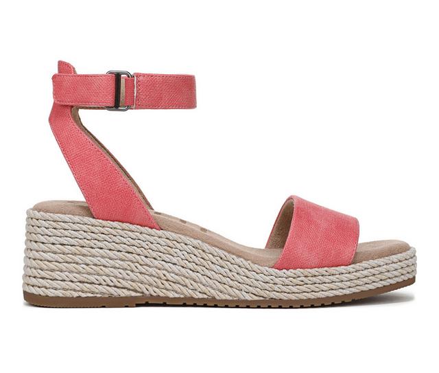 Women's Soul Naturalizer Gloria Wedge Sandals in Coral color