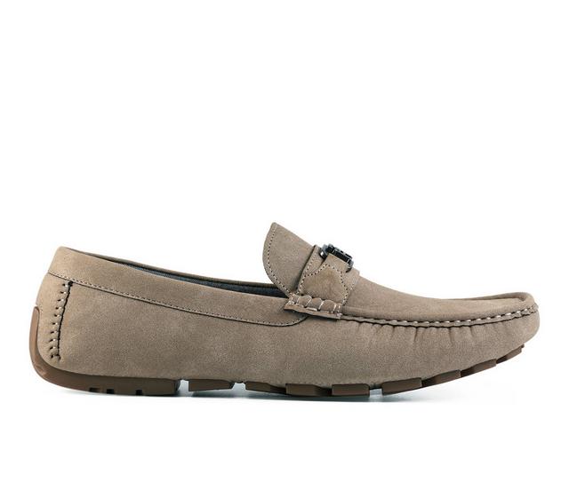 Men's Tommy Hilfiger Attle Loafers in Taupe color