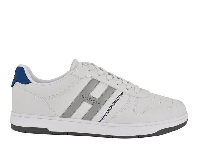 Men's Tommy Hilfiger Tilyas Sneakers in White/silver color