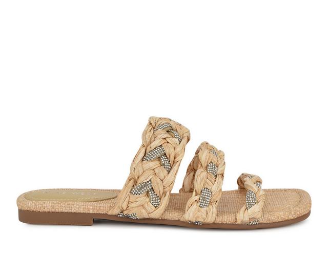 Women's Nine West Qazz Sandals in Light natural color