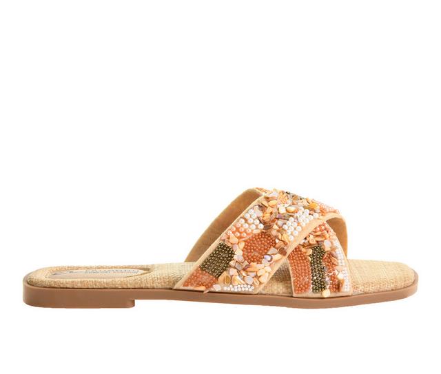Women's CL By Laundry Long Beach Sandals in Natural color
