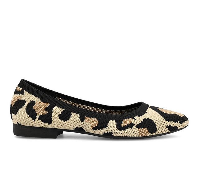 Women's Mia Amore Josey-W Flats in Leopard Print color