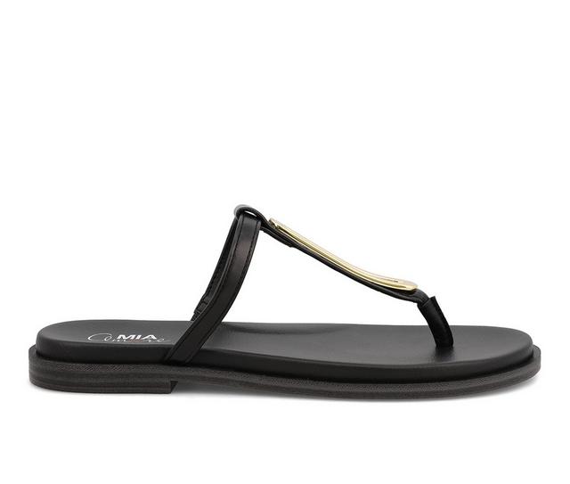 Women's Mia Amore Candance Sandals in Black color