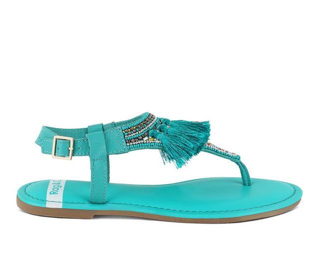 Women's Rag & Co Risha Sandals in Green color