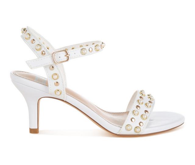 Women's Rag & Co Nidara Dress Sandals in White color