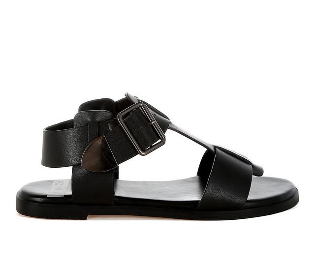 Women's Rag & Co Shayla Sandals in Black color
