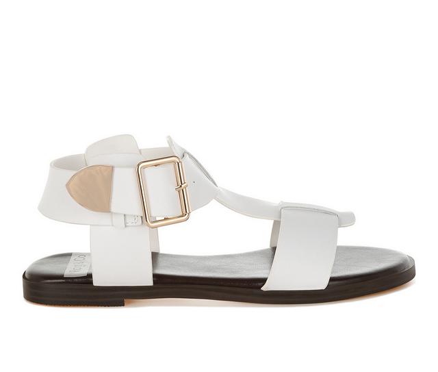 Women's Rag & Co Shayla Sandals in White color