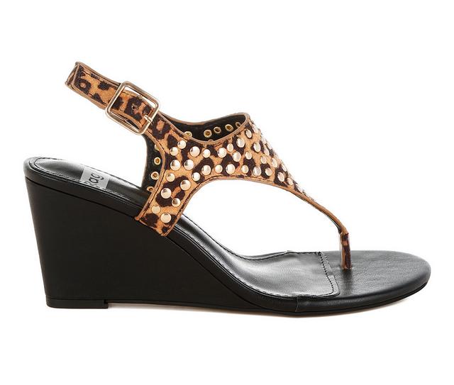 Women's Rag & Co Oidah Wedges in Leopard color