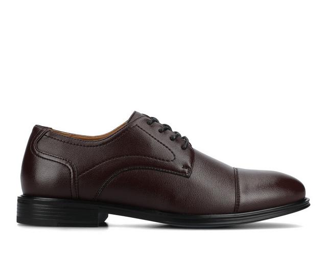 Men's Vance Co. Alec Oxfords in Oxblood color