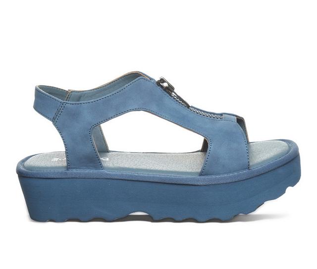 Women's Bearpaw Venice Platform Sandals in Vintage Indigo color