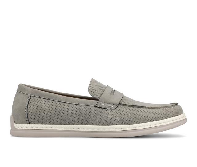 Men's Vance Co. Brantley Casual Loafers in Grey color