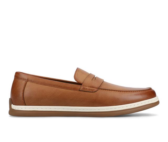 Men's Vance Co. Brantley Casual Loafers in Tan color