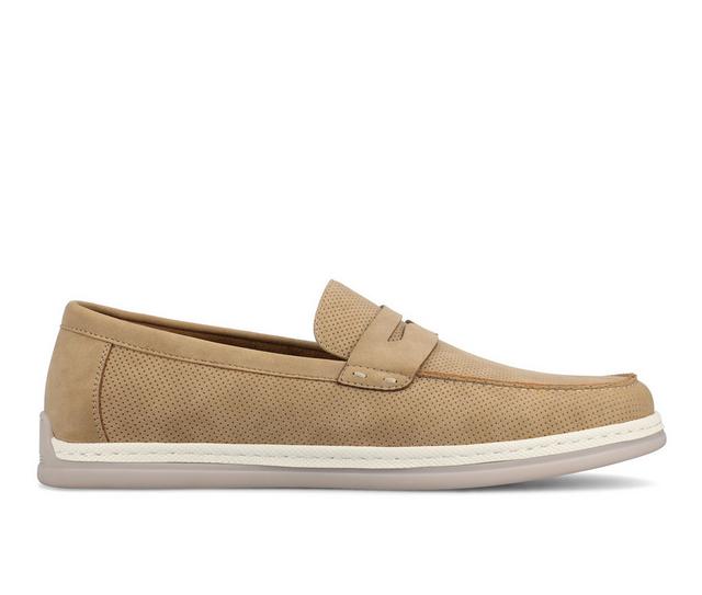 Men's Vance Co. Brantley Casual Loafers in Taupe color