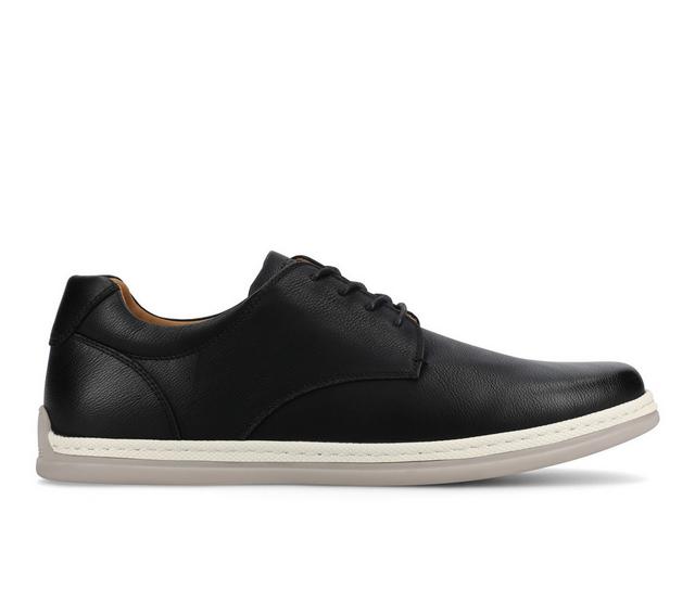 Men's Vance Co. Brodrick Casual Oxfords in Black color