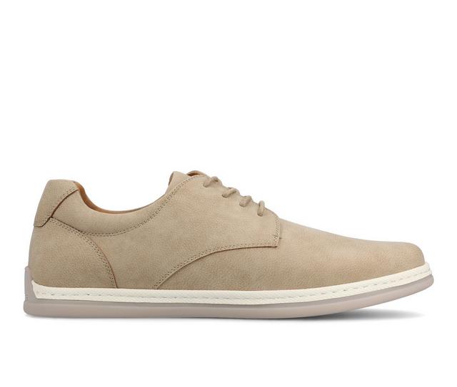 Men's Vance Co. Brodrick Casual Oxfords in Taupe color