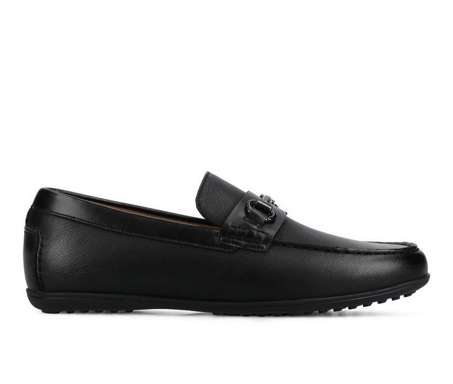 Men's Vance Co. Charles Dress Loafers in Black color