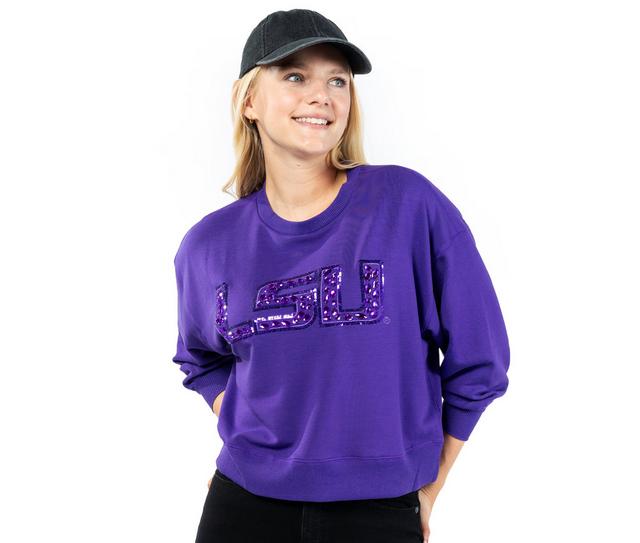 MARY SQUARE Fall 25 Sweatshirt Millie in LSU color