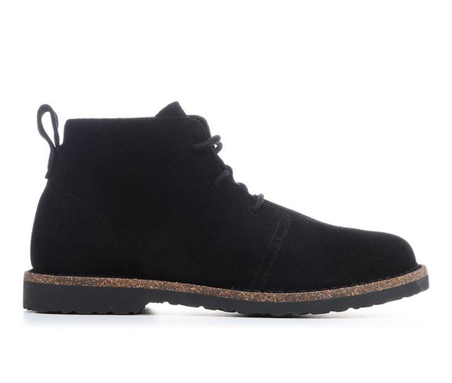 Men's Birkenstock Uppsala Mid Casual Boots in Black color