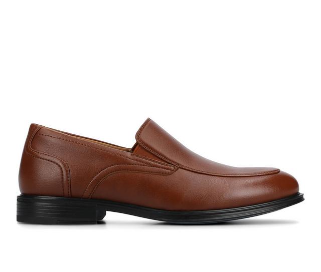Men's Vance Co. Emilio Dress Loafers in Brown color