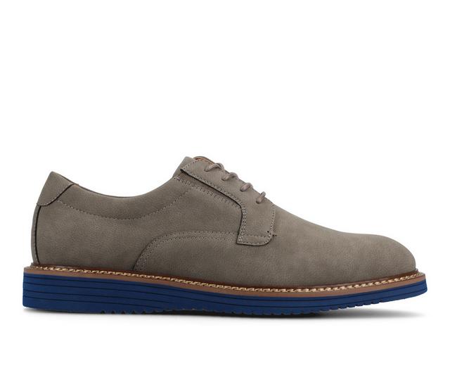 Men's Vance Co. Killian Dress Oxfords in Grey color