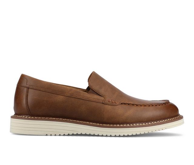 Men's Vance Co. Oneal Dress Loafers in Walnut color
