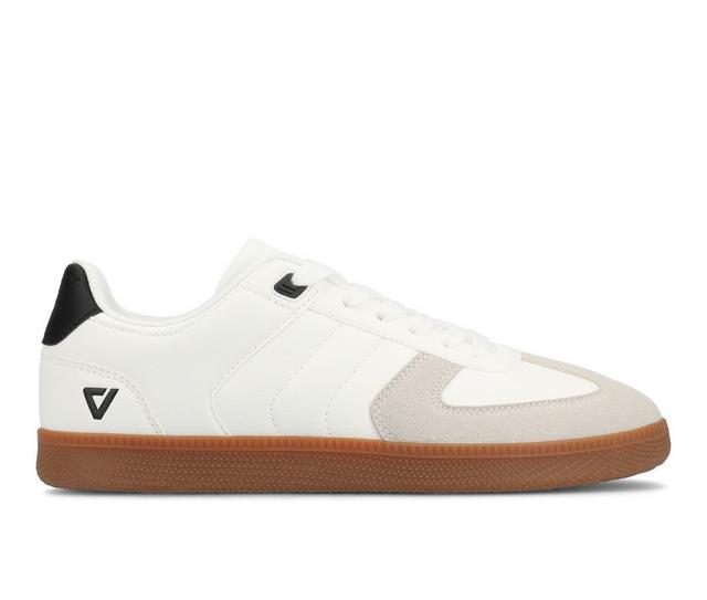 Men's Vance Co. Pele Casual Sneakers in White color