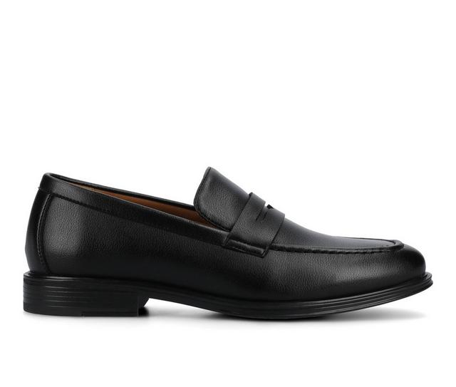 Men's Vance Co. Phineas Dress Loafers in Black color