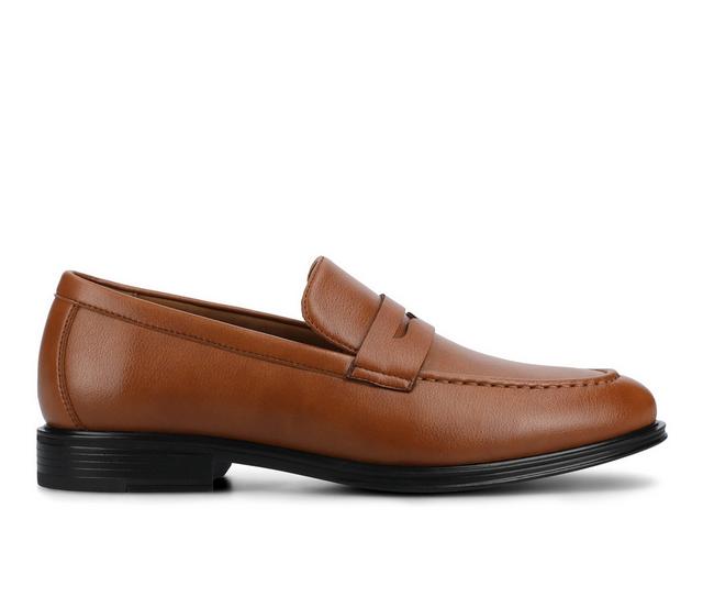 Men's Vance Co. Phineas Dress Loafers in Tan color