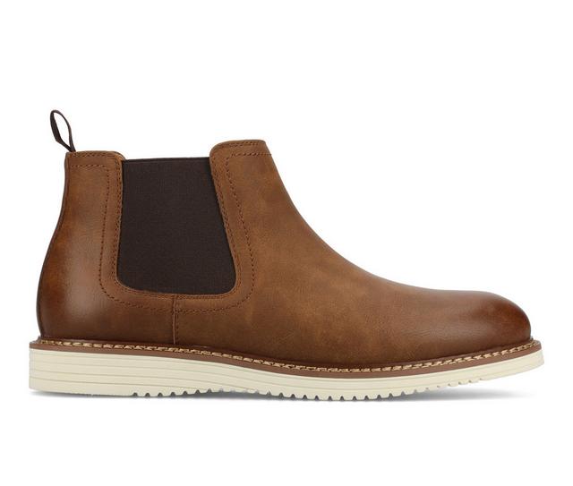 Men's Vance Co. Salter Chelsea Boots in Walnut color