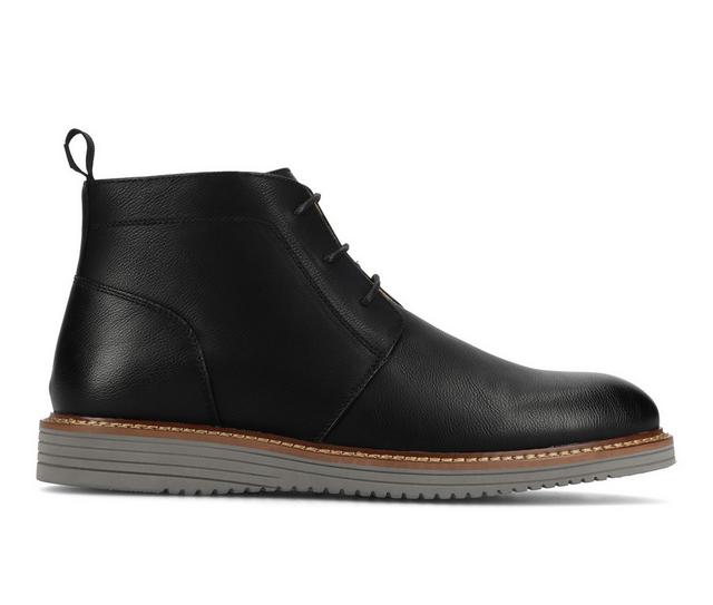 Men's Vance Co. Stratton Chukka Boots in Black color