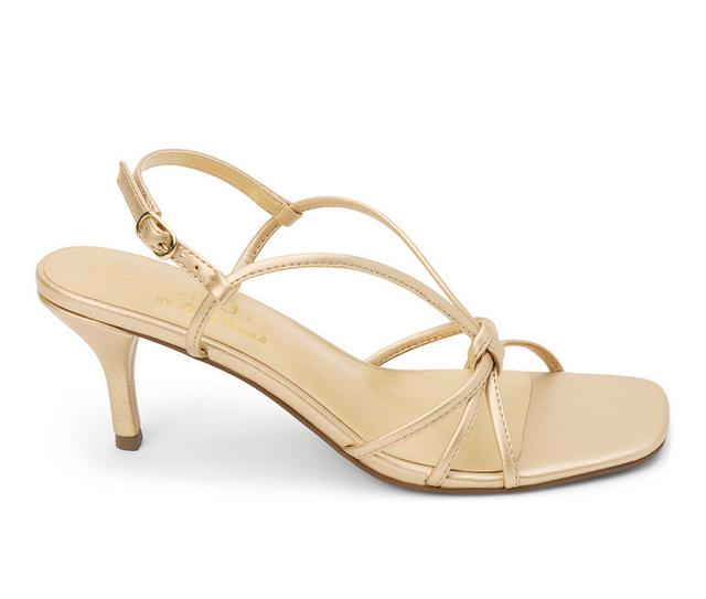 Coconuts by Matisse Cambria Dress Sandals in Gold color