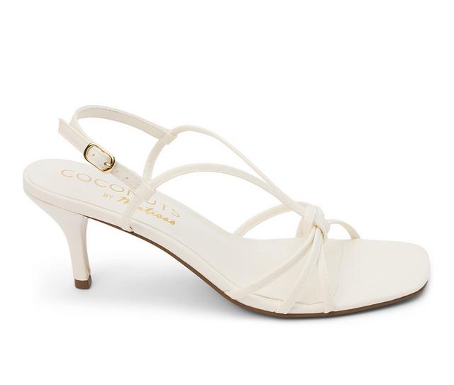 Coconuts by Matisse Cambria Dress Sandals in White color