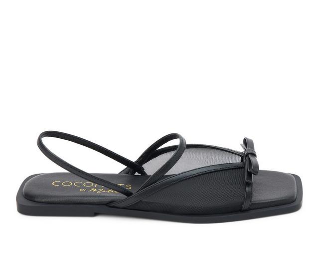 Women's Coconuts by Matisse Tropea Sandals in Black color