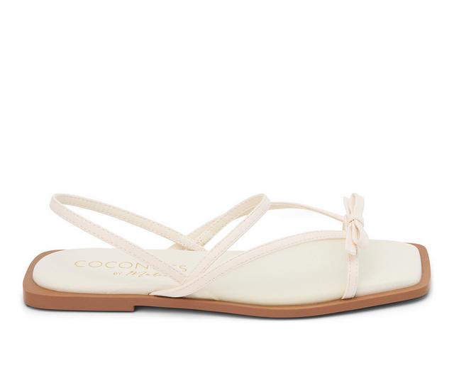 Women's Coconuts by Matisse Tropea Sandals in Ivory color